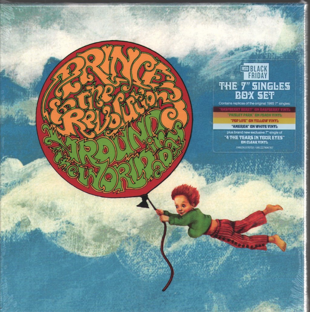 Prince And The Revolution - Around the World In A Day: The Singles Collection (Black Friday 2025) - 7 Inch Box Set