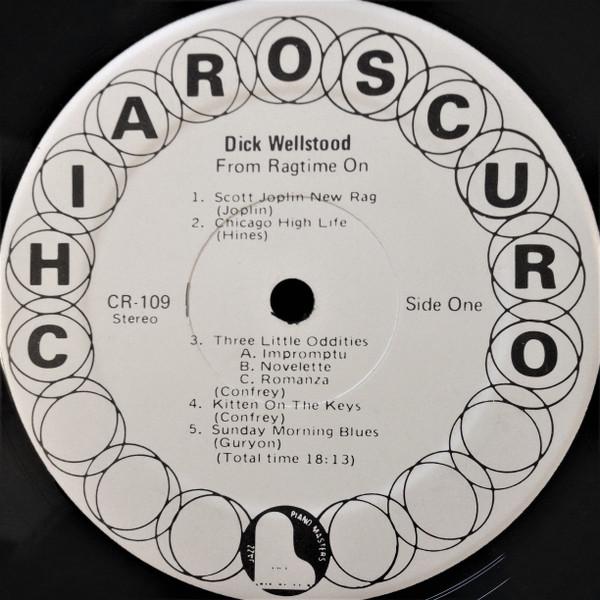 Dick Wellstood - From Ragtime On - Lp