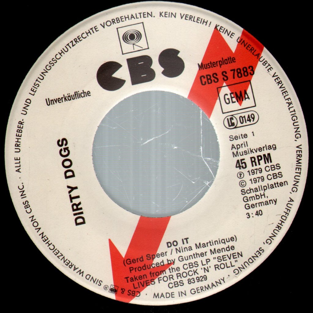 Dirty Dogs - Do It - 7 Inch