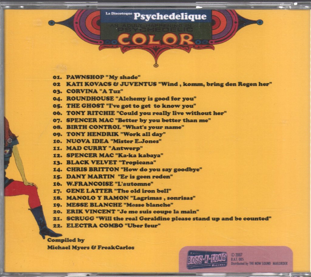 Various Artists - La Discoteque Psychedelique - Cd