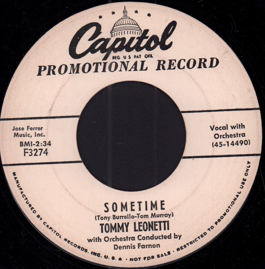 Tommy Leonetti - Heartless - 7 Inch