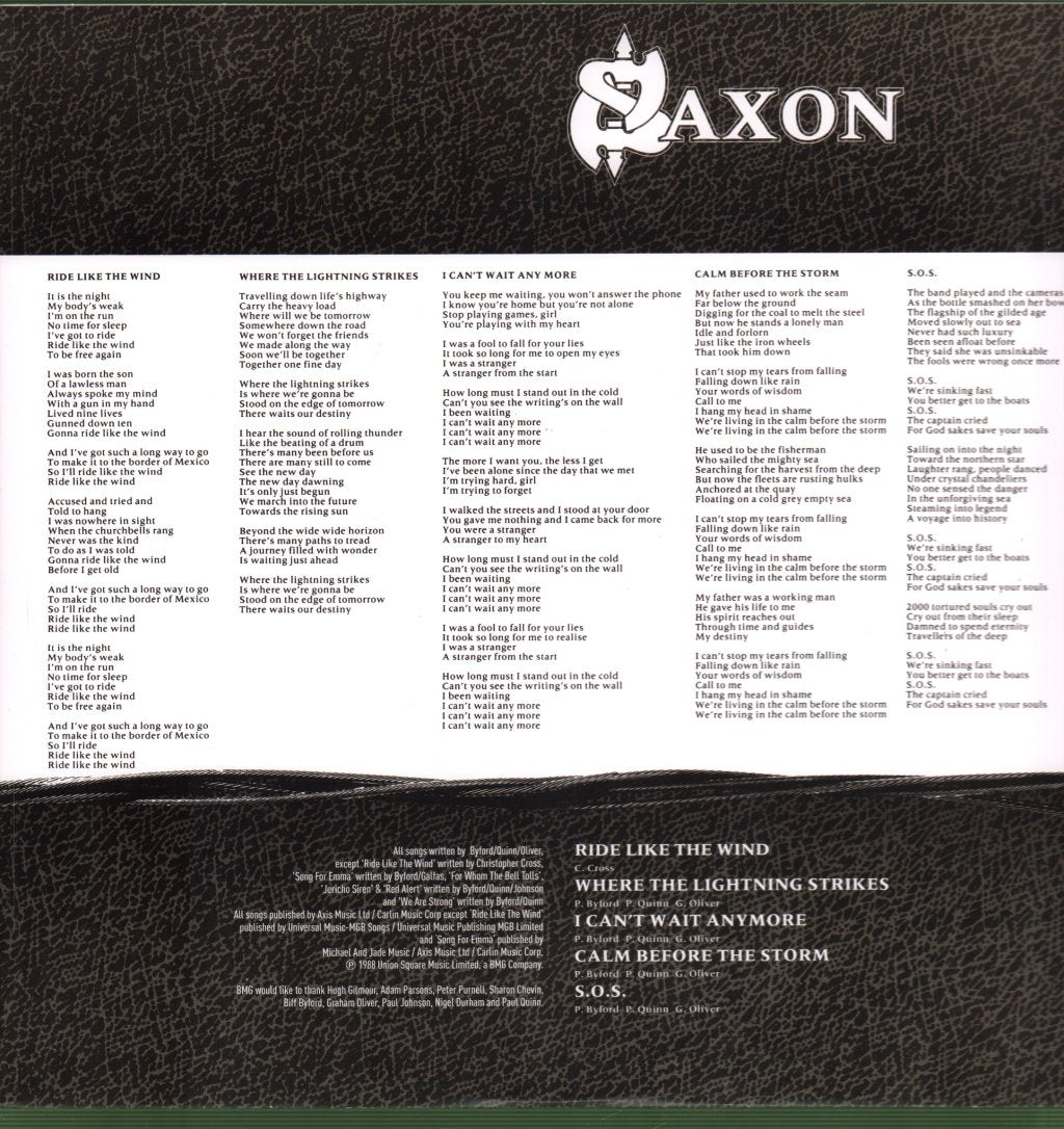 Saxon - Destiny - Lp