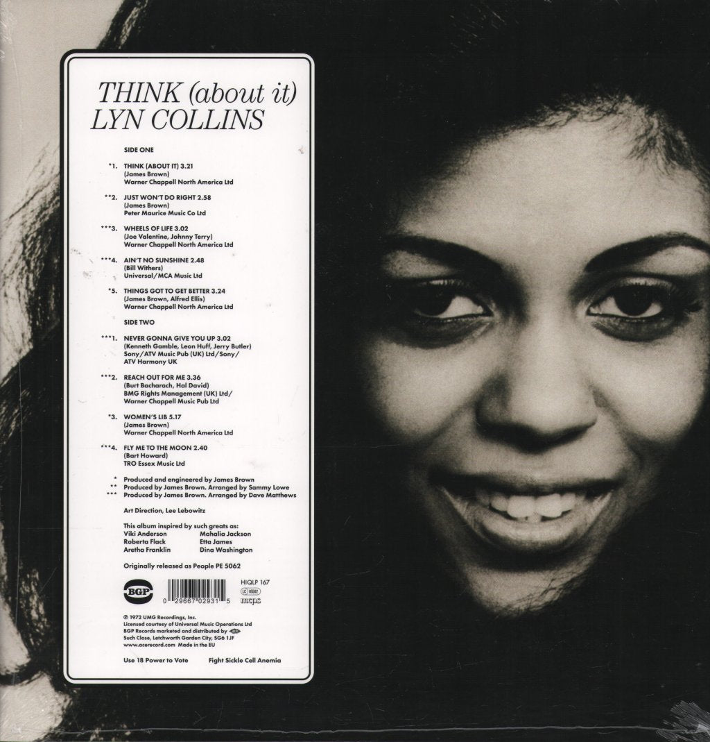 Lyn Collins - Think (About It) - Lp