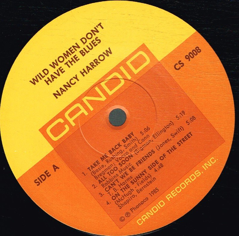 Nancy Harrow - Wild Women Don't Have The Blues - Lp