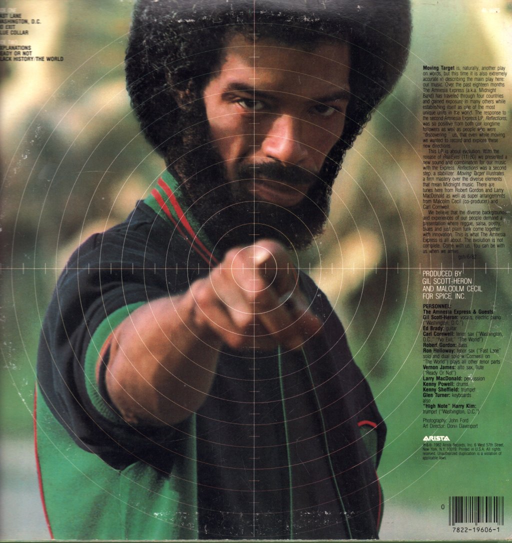 Gil Scott-Heron - Moving Target - Lp