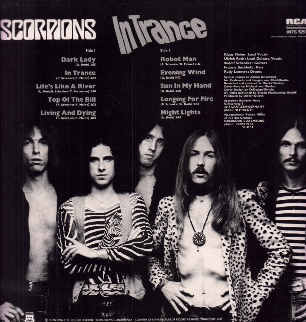 Scorpions - In Trance - Lp