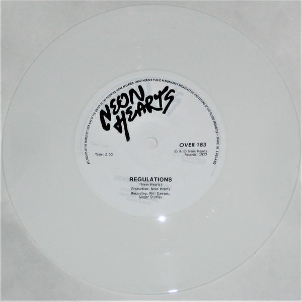 Neon Hearts - Venus Eccentric! / Regulations - 7 Inch