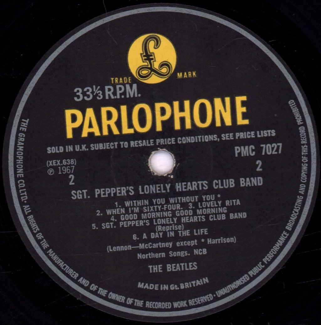 Beatles - Sgt Peppers Lonely Hearts Club Band - Lp