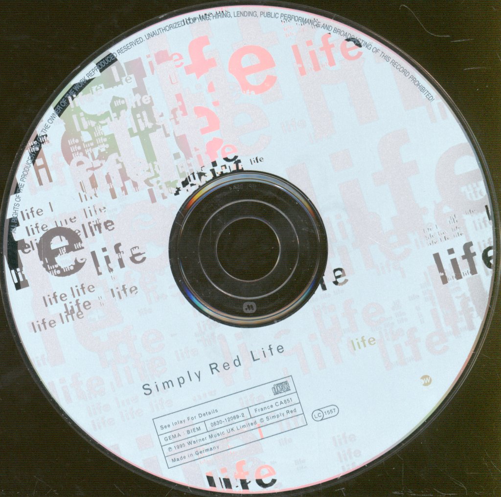 Simply Red - Life - Cd