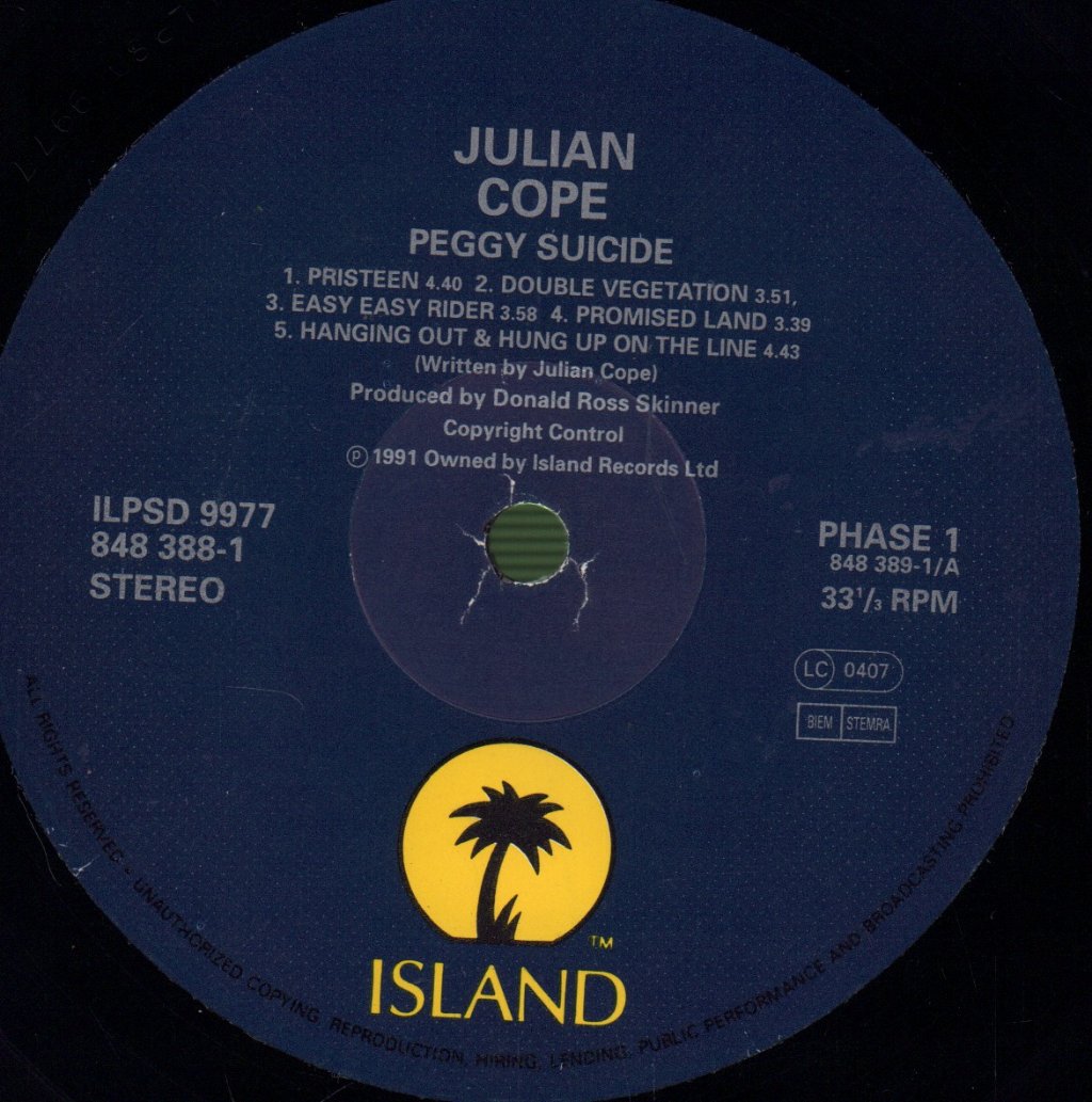 Julian Cope - Peggy Suicide - Double Lp