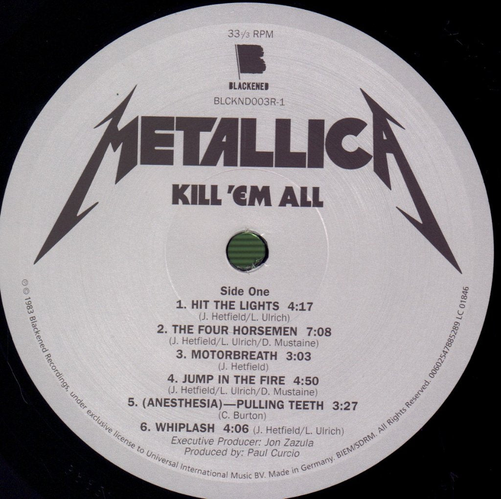Metallica - Kill Em All - Lp