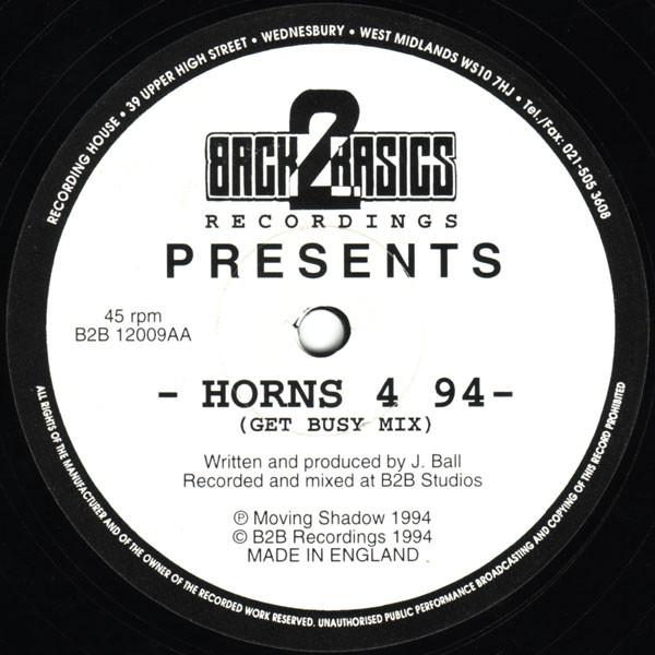 Back 2 Basics - Horns For 94 - 12 Inch