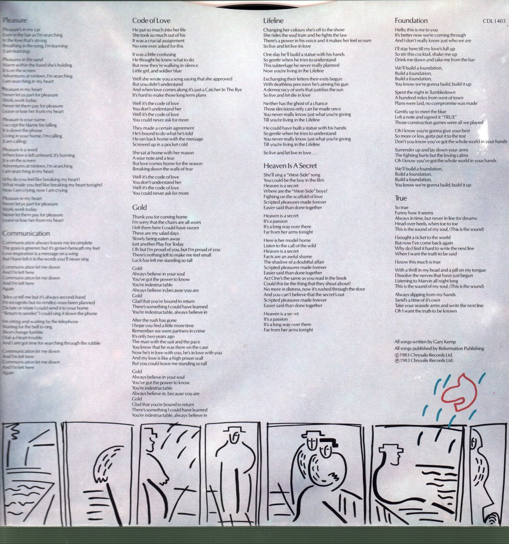 Spandau Ballet - True - Lp