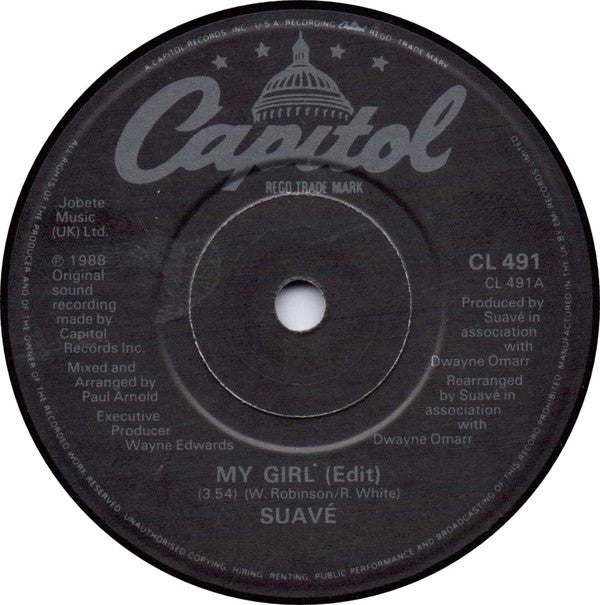 Suavé - My Girl - 7 Inch