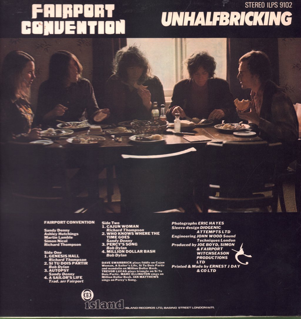 Fairport Convention - Unhalfbricking - Lp