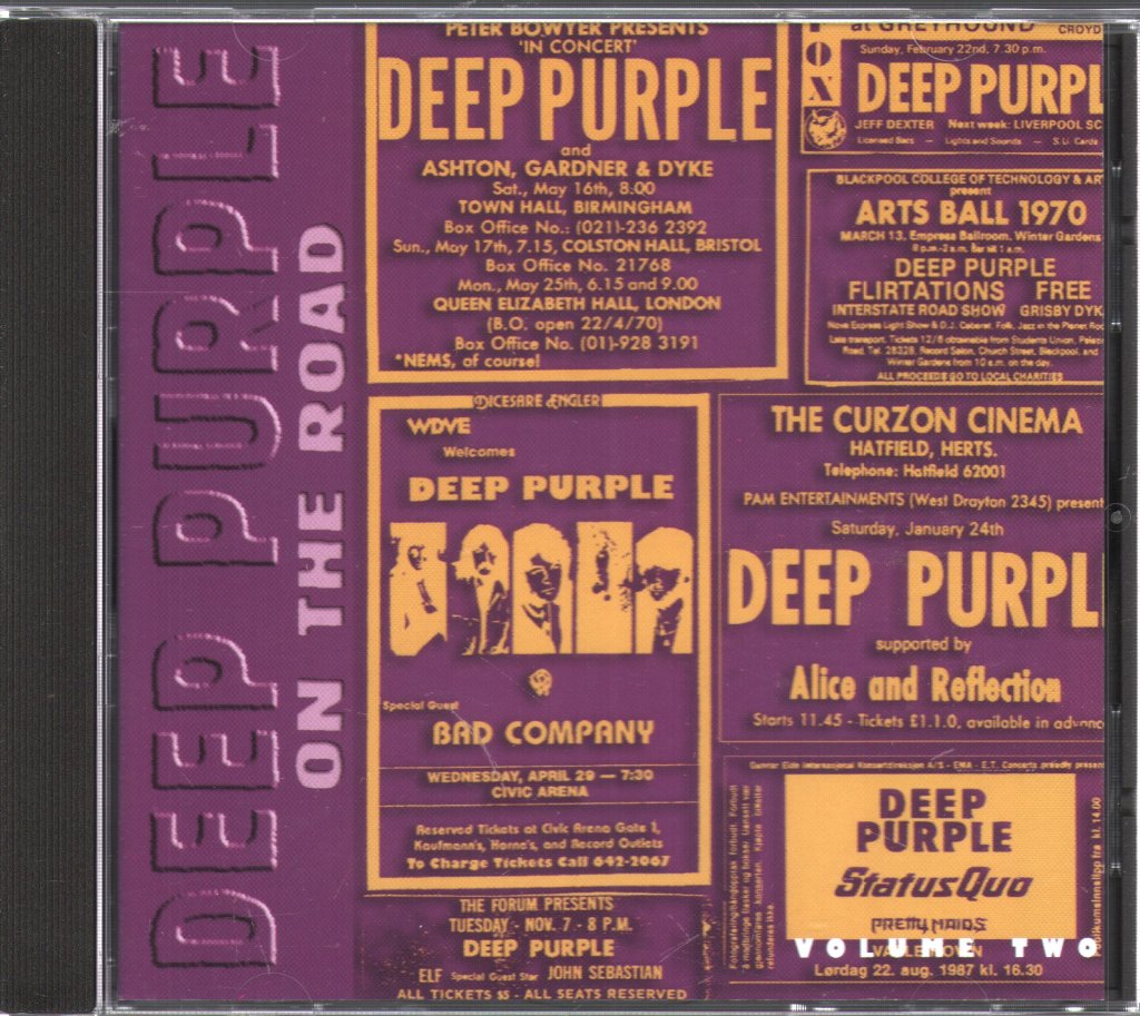 Deep Purple - On The Road - Cd Set