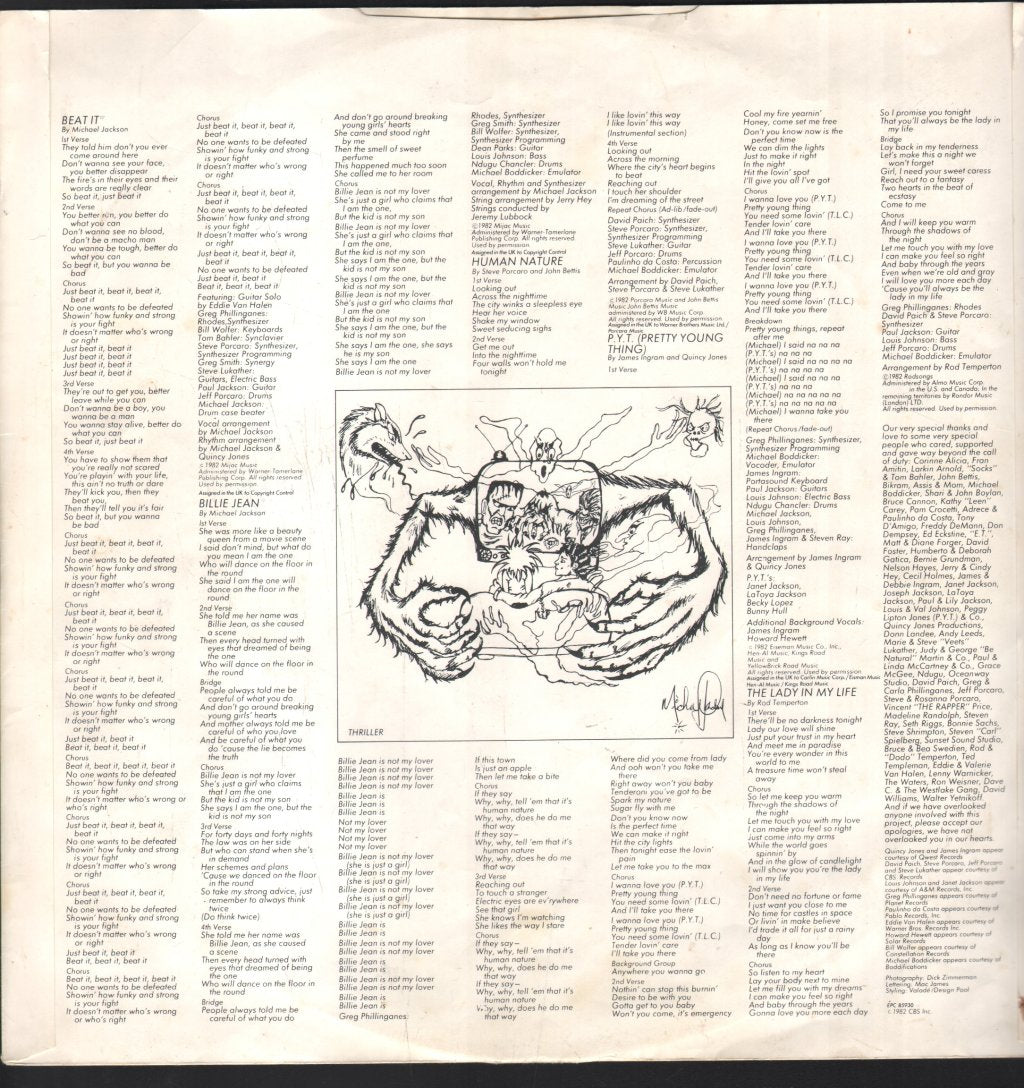 Michael Jackson - Thriller - Lp