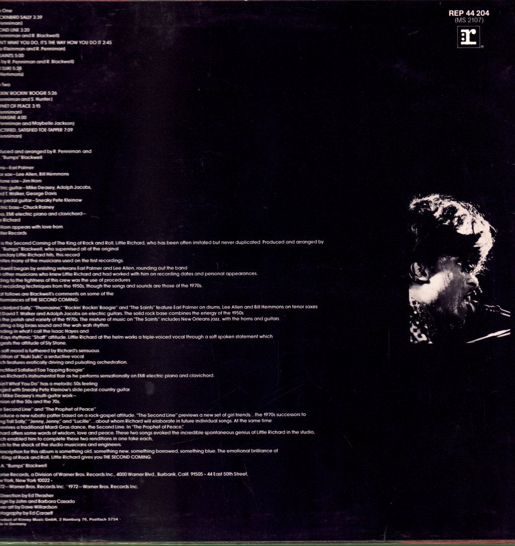 Little Richard - Second Coming - Lp
