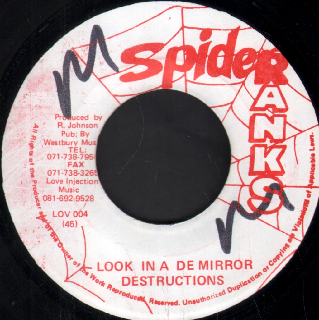 Destructions - Look In A De Mirror - 7 Inch