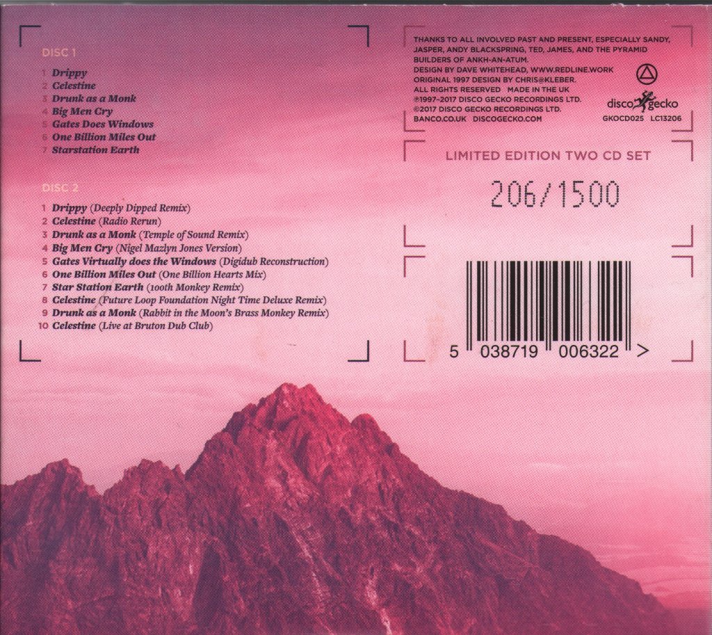 Banco De Gaia - Big Men Cry (20th Anniversary Edition) - Double Cd