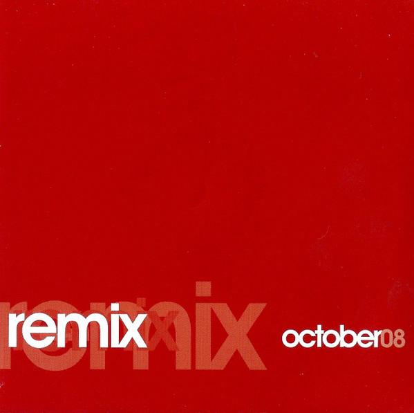 Various Artists - Remix October 08 - Cd