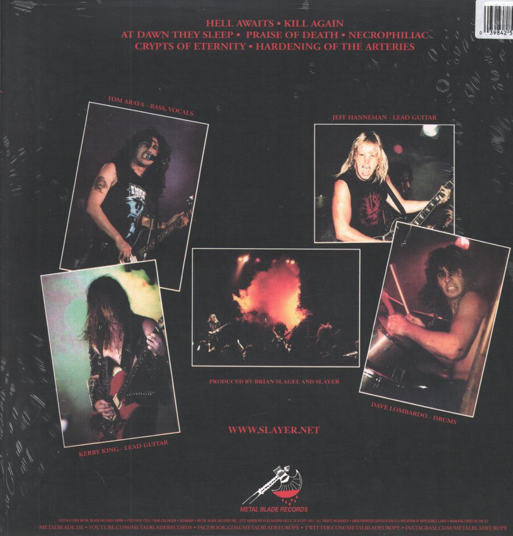 Slayer - Hell Awaits - Lp