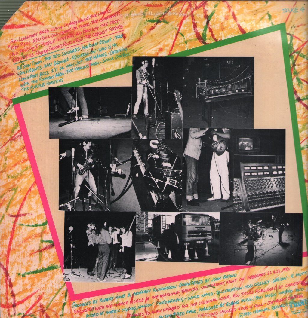 First Offenders - New Canterbury 1980 Music - Lp