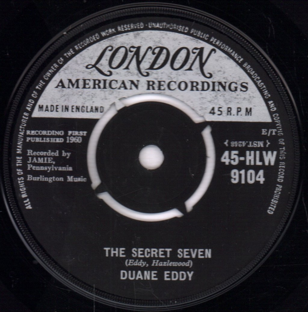 Duane Eddy - Shazam - 7 Inch