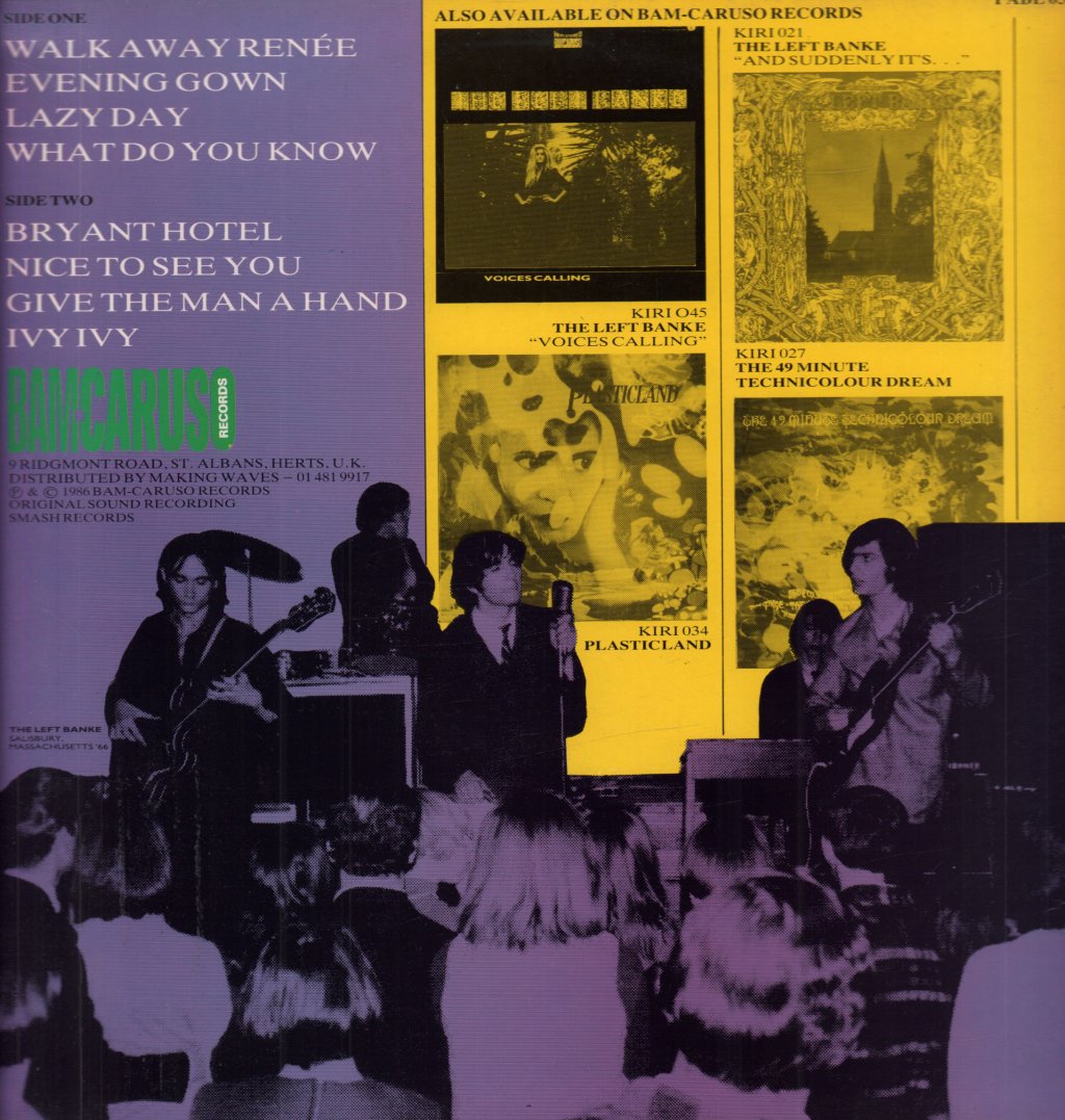 Left Banke - Walk Away Renee - Lp