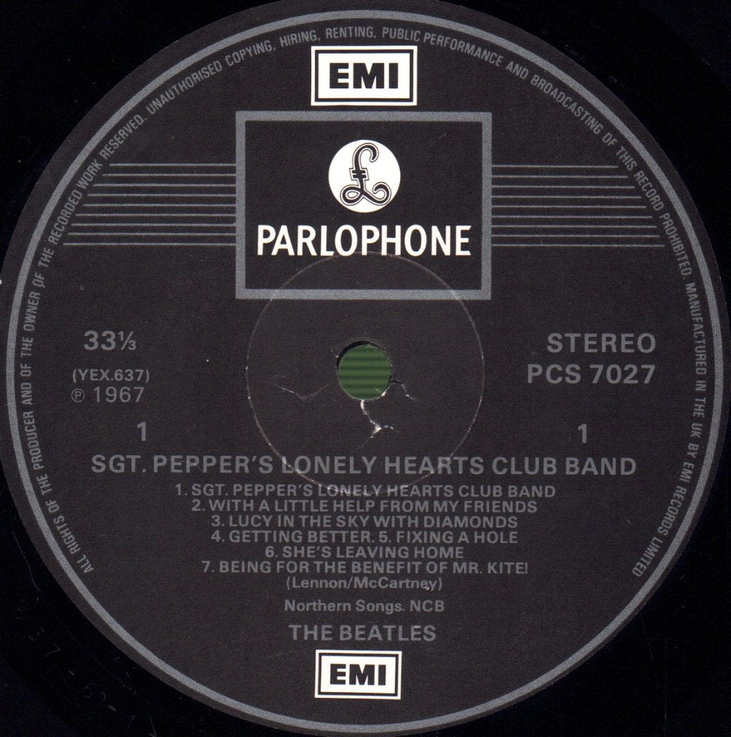Beatles - Sgt Pepper's Lonely Hearts Club Band - Lp