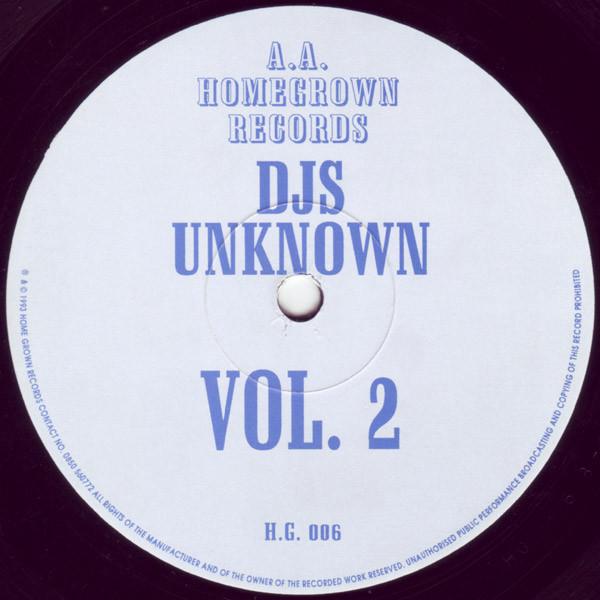 DJ's Unknown - Vol. 2 - 12 Inch