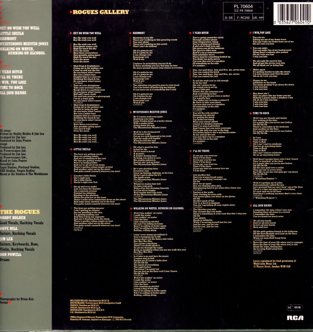 Slade - Rogues Gallery - Lp