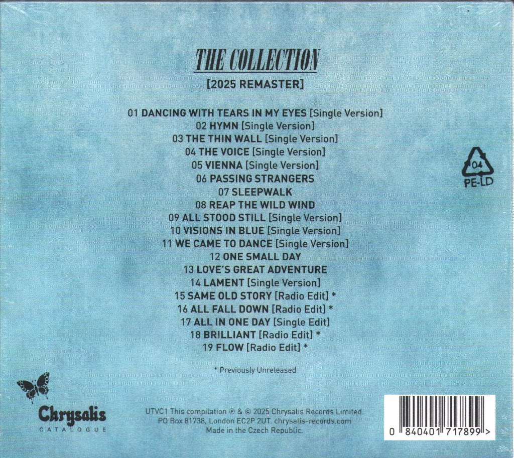 Ultravox - Collection [2025 Remaster] - Cd