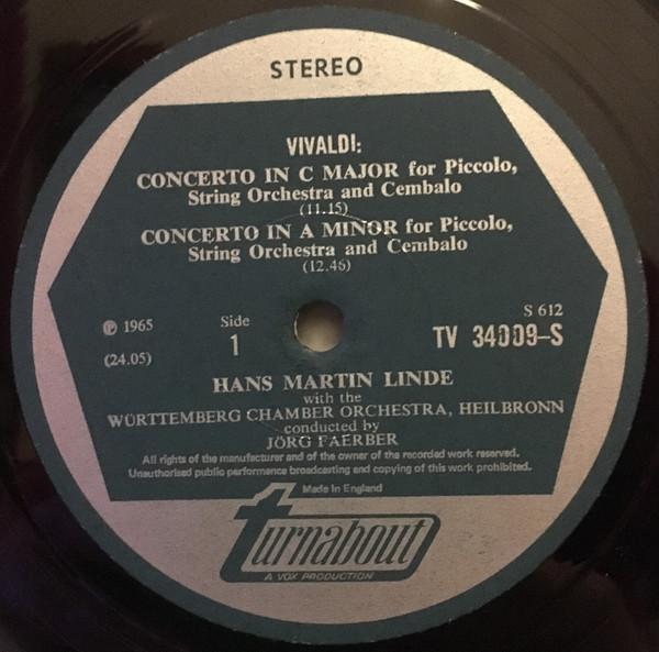 wurttemberg chamber orchestra heilbronn - vivaldi IV Concerti - Lp