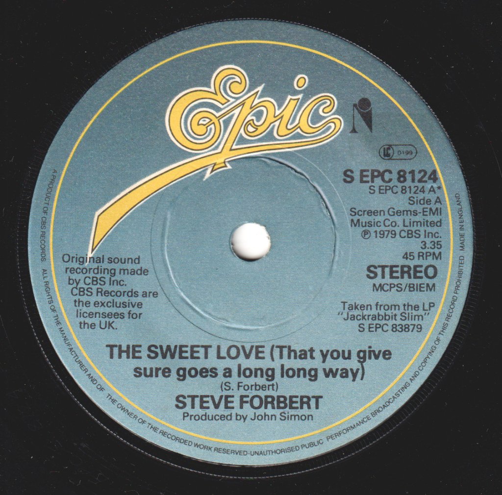 Steve Forbert - Sweet Love - 7 Inch