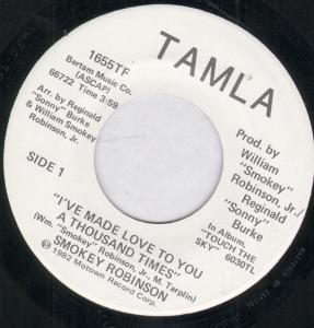 Smokey Robinson - I've Made Love To You A Thousand Times - 7 Inch