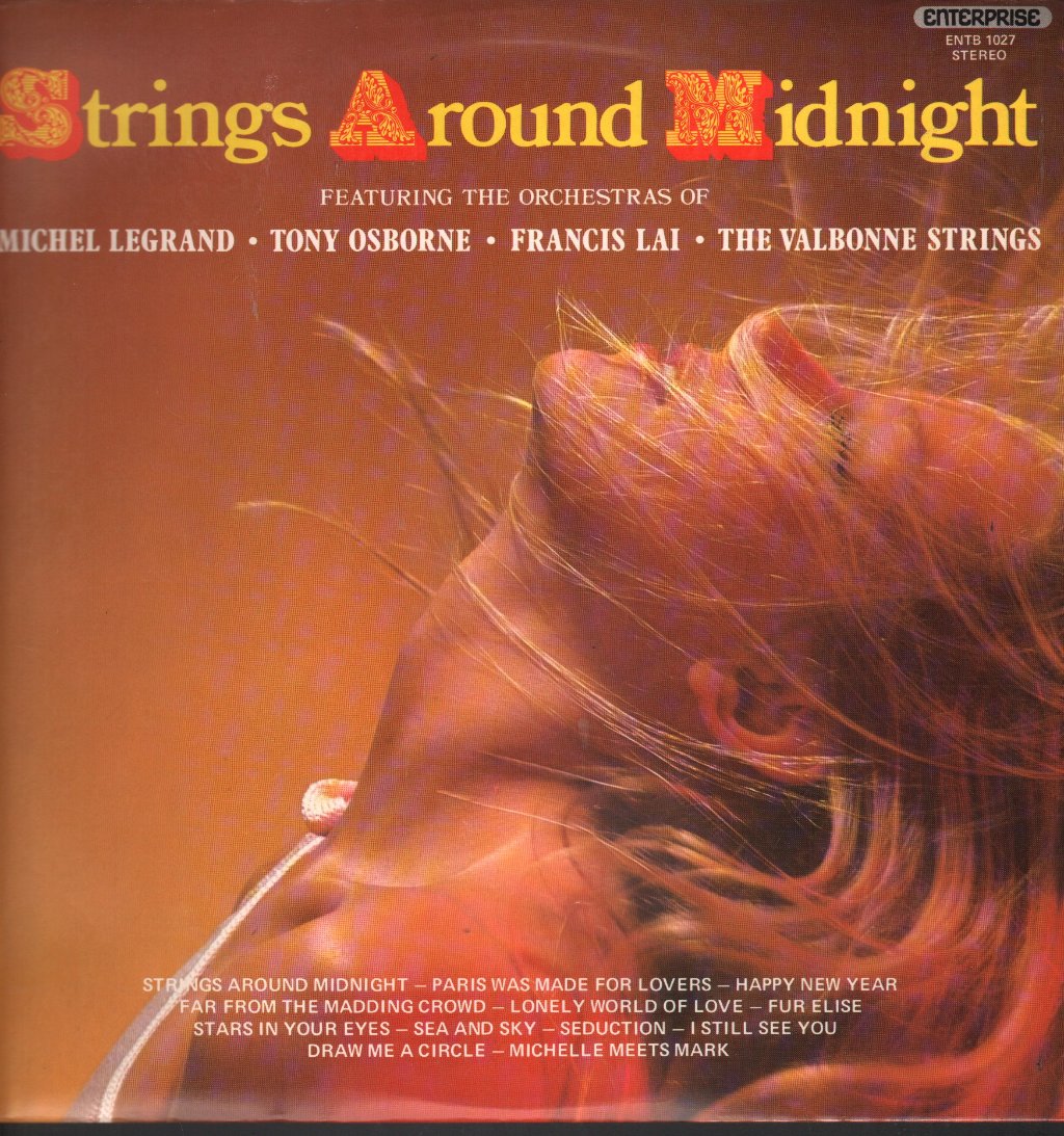 Various Artists - strings around midnight - Lp