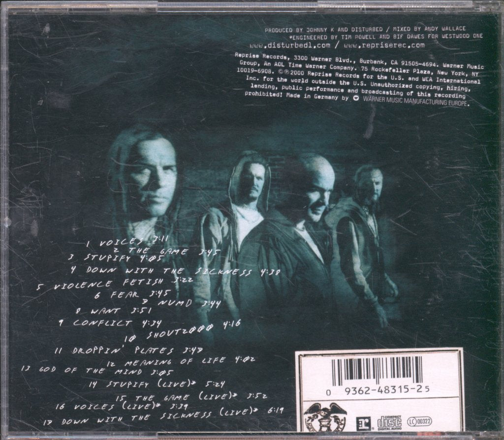 Disturbed - Sickness - Cd