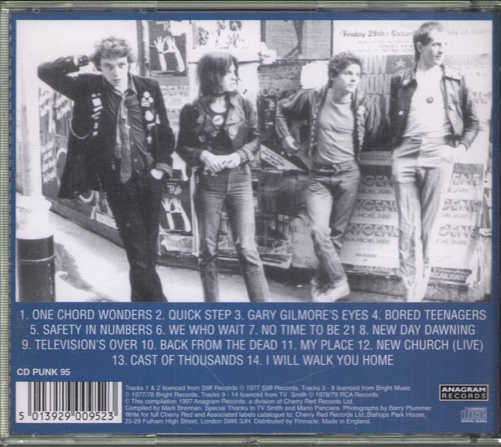 Adverts - Punk Singles Collection - Cd