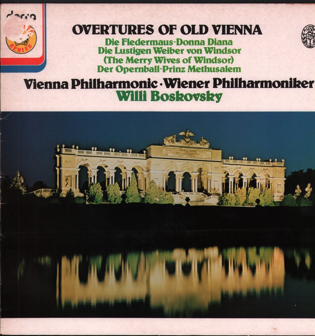 Willi Boskovsky / Vienna Philharmonic Orchestra - Overtures Of Old Vienna - Lp