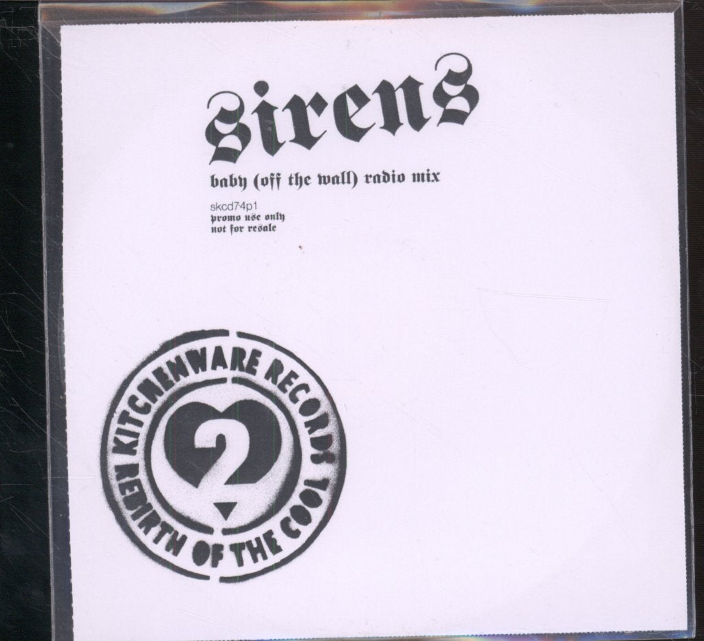 Sirens (2000'S Artist) - Baby - Cdr
