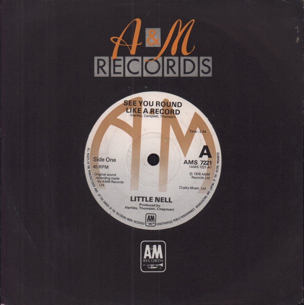 Little Nell - See You Round Like A Record - 7 Inch