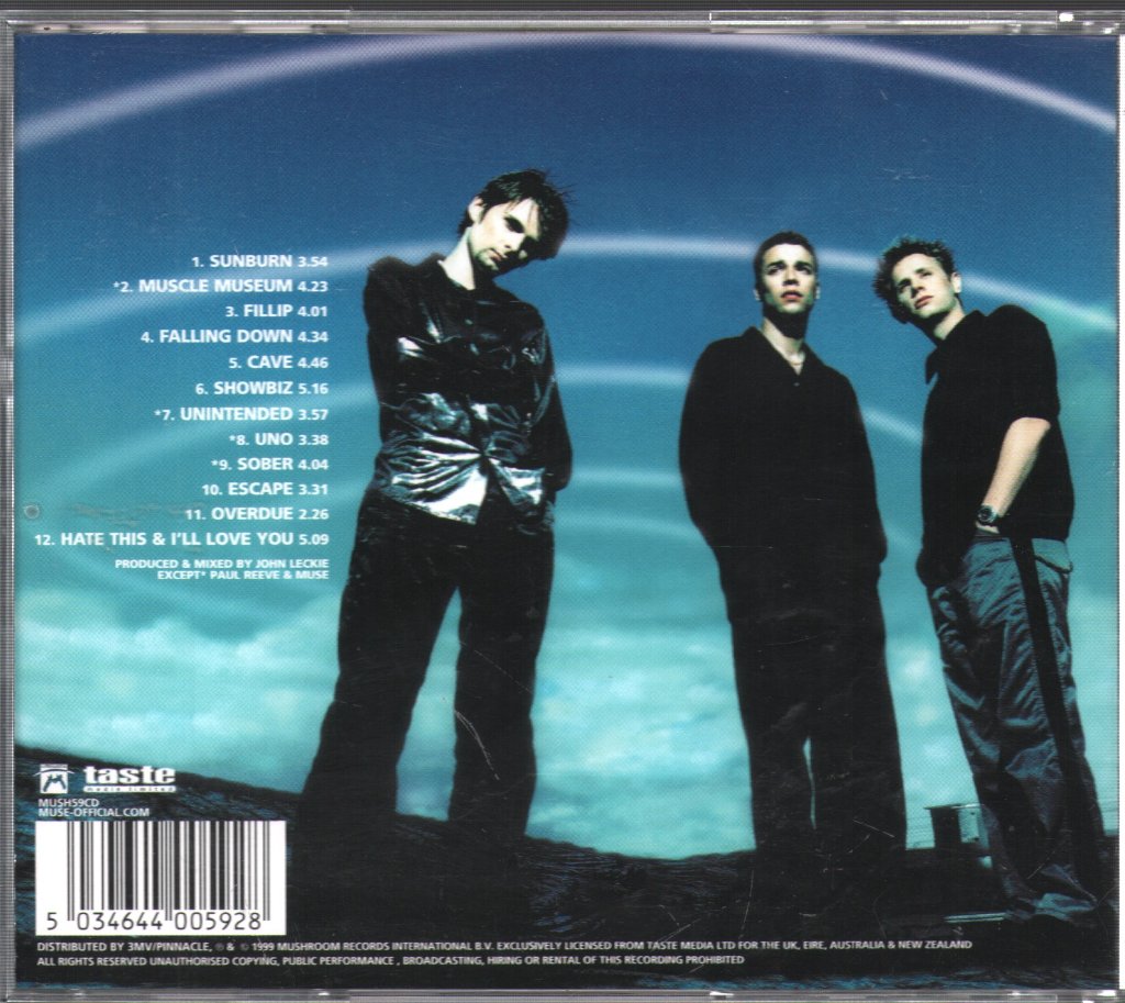 Muse - Showbiz - Cd