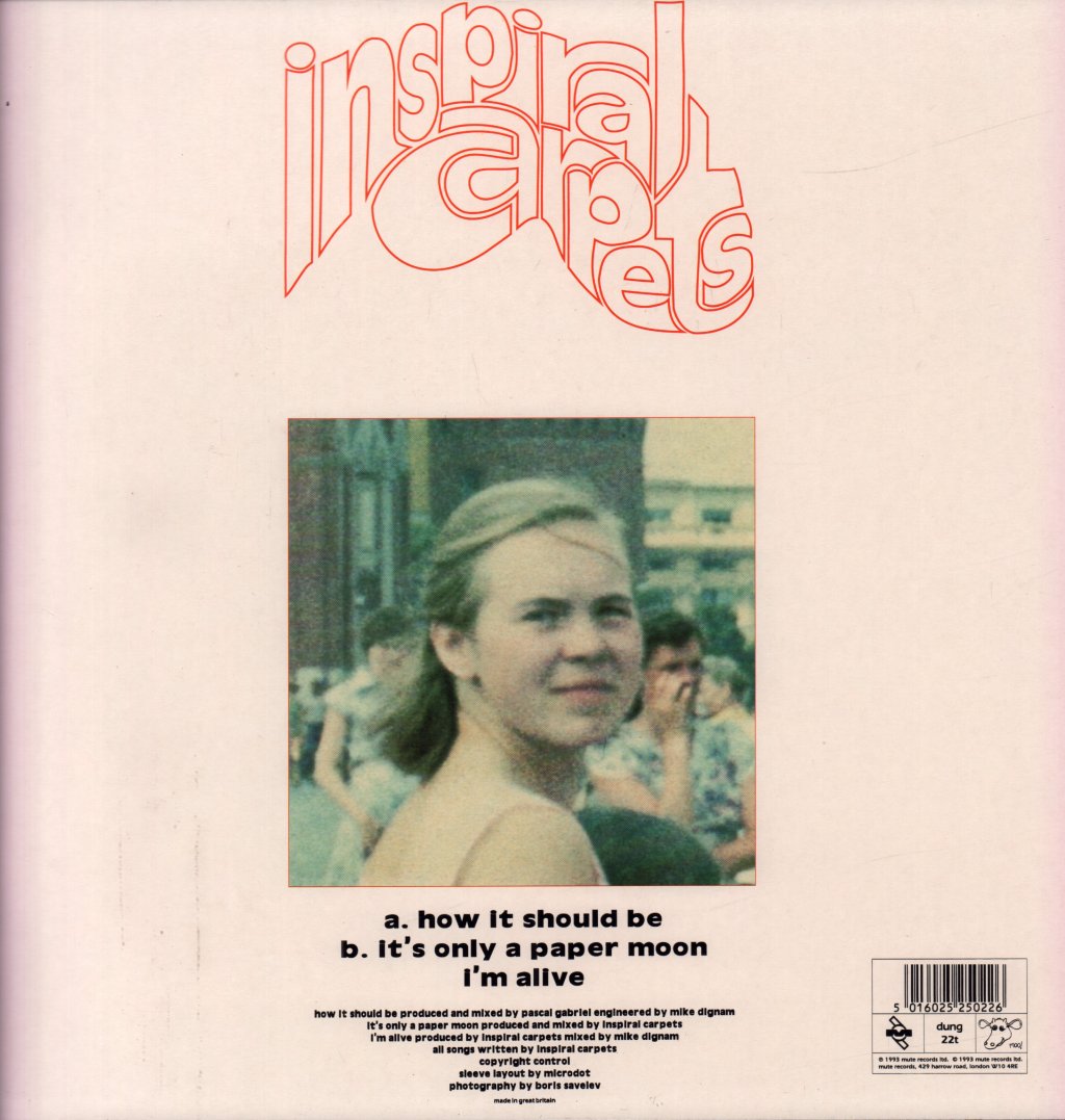 Inspiral Carpets - How It Should Be - 12 Inch