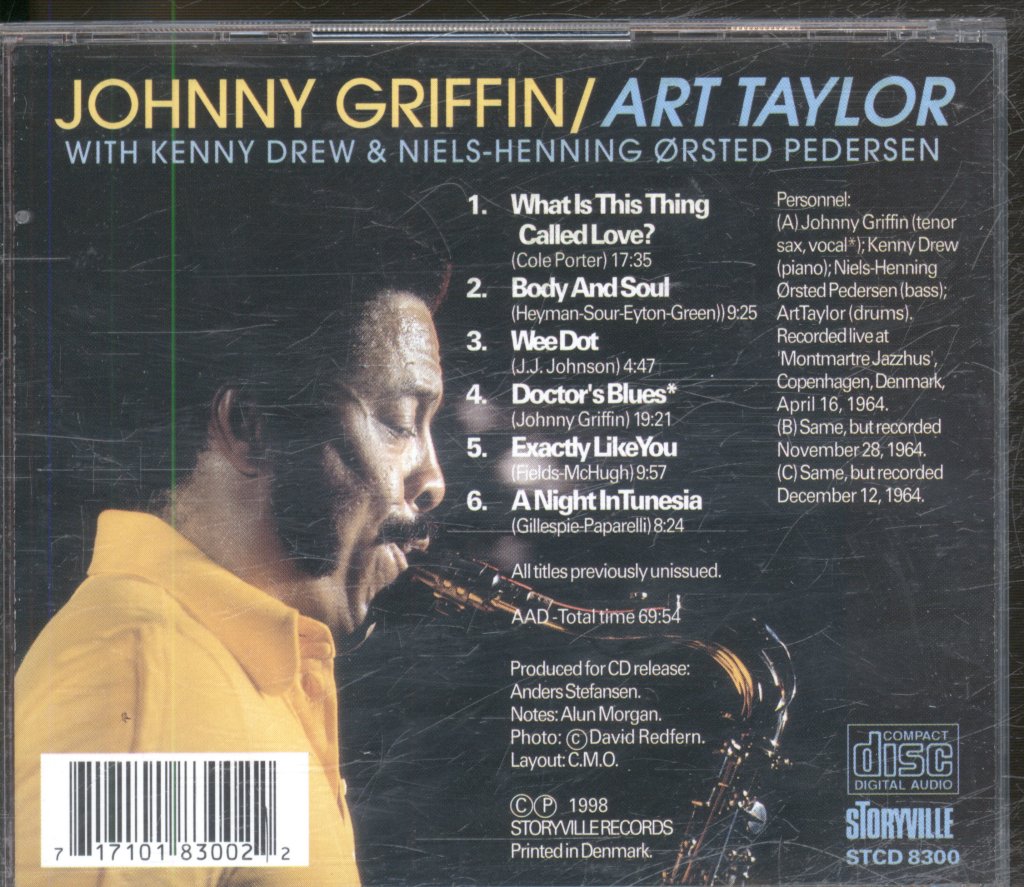Johnny Griffin / Art Taylor - In Copenhagen - Cd