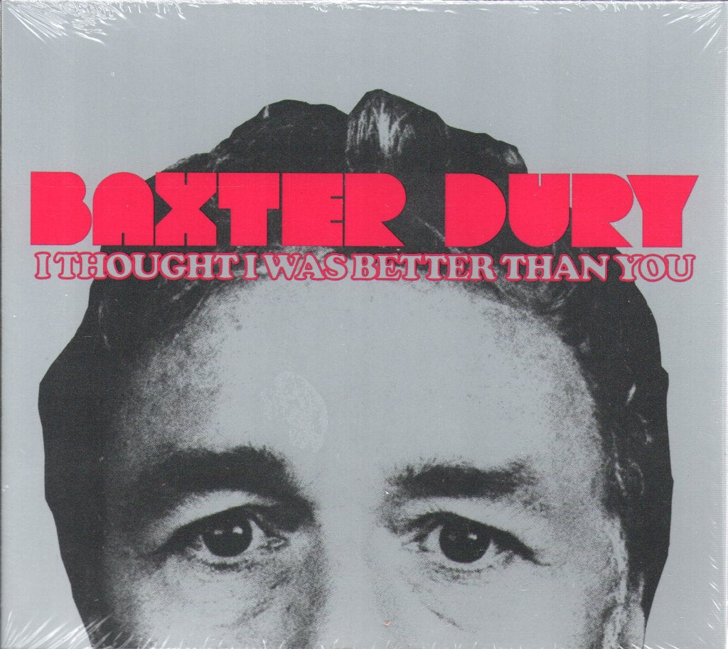 Baxter Dury - I Thought I Was Better Than You - Cd