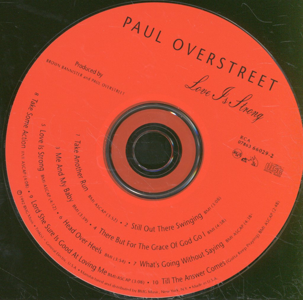 Paul Overstreet - Love Is Strong - Cd
