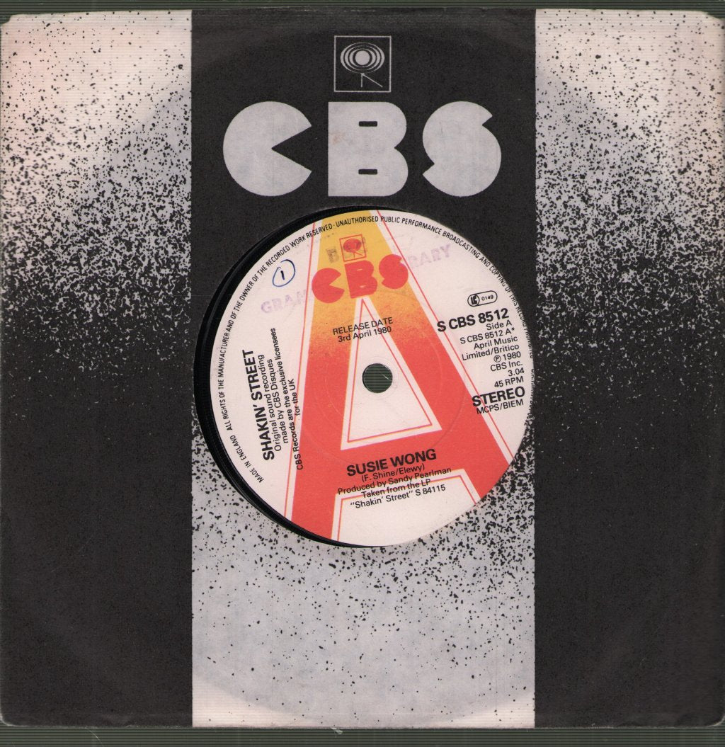Shakin' Street - Suzie Wong - 7 Inch
