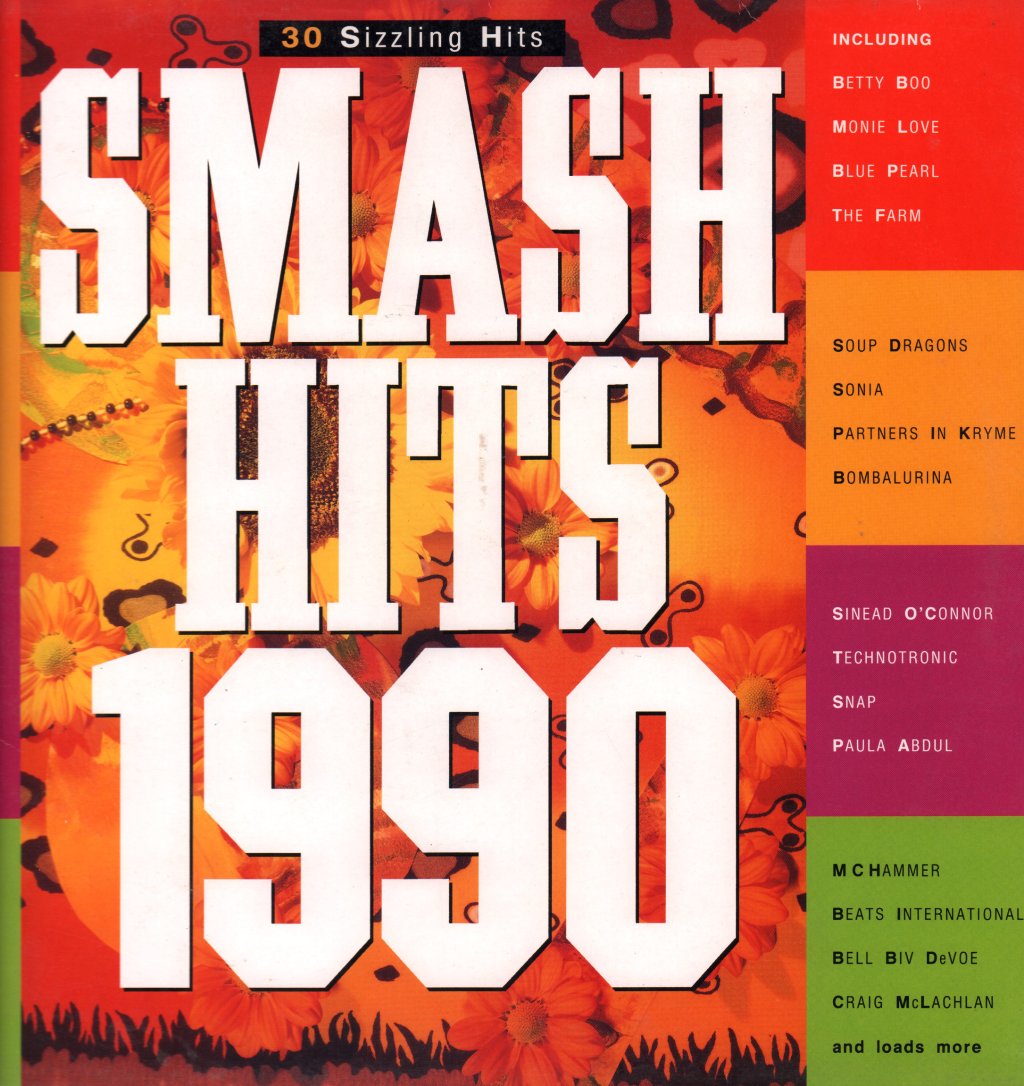 Various Artists - Smash Hits 1990 - Double Lp