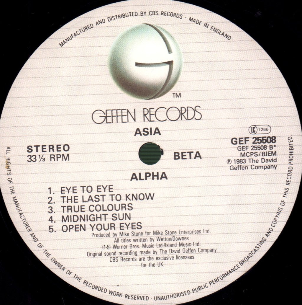 Asia - Alpha - Lp